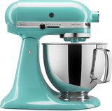 KitchenAid Artisan Series 5 Quart Tilt Head Stand Mixer with Pouring Shield KSM150PS, Cast Iron