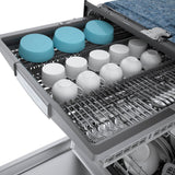 Bosch – 800 Series 24 Top Control Built-In Dishwasher with CrystalDry, Stainless Steel Tub, 3rd Rack, 42 dBa – Stainless steel