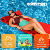 TRC Recreation Foam Swimming Pool Float, Floating Water Lounger, Splash 1.25??