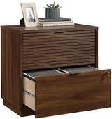 Sauder Englewood 2 Drawer Wooden Lateral File in Spiced Mahogany
