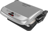 George Foreman GRP4842MB Multi-Plate Evolve Grill, (Ceramic Grilling Plates, and Waffle Plates Included), Black