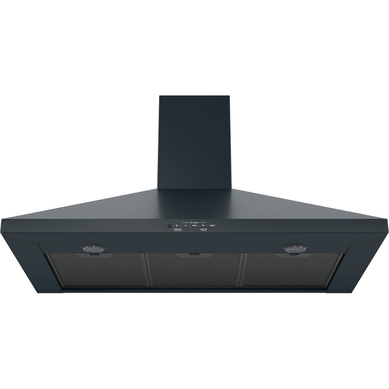 GE – 36 Convertible Range Hood – Black slate