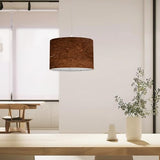 Plug in Pendant Light derelict couch Hanging Lamp with Plug in Clear Cord Linen Lampshade Dimmable Switch for Bedroom Living Room Light Fixtures