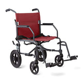Medline Transport Wheelchair Lightweight Portable