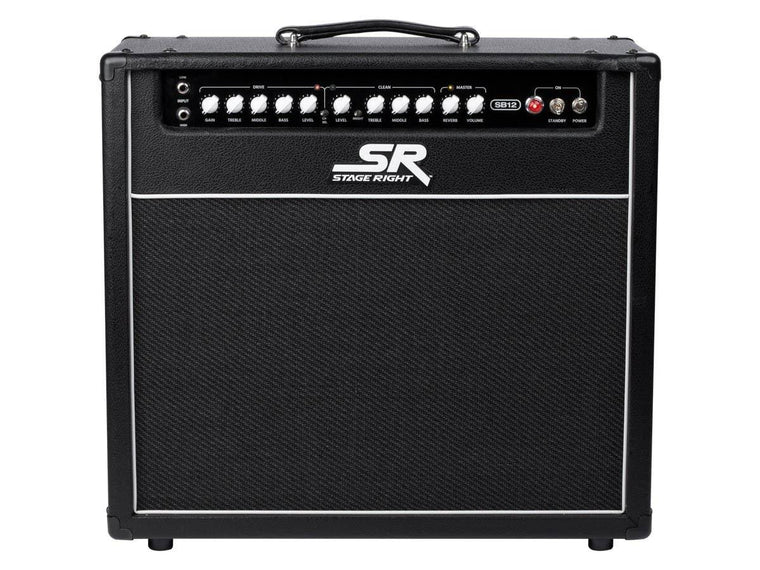 Stage Right by Monoprice SB12 50-Watt All Tube 2-Channel 1×12 Guitar Amp Combo with Reverb