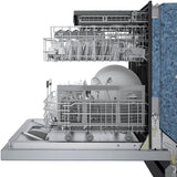 Bosch – 800 Series 24 Top Control Built-In Dishwasher with CrystalDry, Stainless Steel Tub, 3rd Rack, 42 dBa – Stainless steel