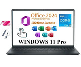 Dell Inspiron Touchscreen Laptop, 15.6 Business & Student Laptop Computer, Windows 11 Pro Laptop 32GB RAM 1TB SSD, Intel i5-1155G7 Processor, Full HD IPS Display, Numeric Keypad, HDMI, Carbon Black