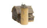 Woodland Scenics HO Old Weathered Barn Built u0026 Ready BR5038