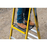 Werner Podium 8-ft Fiberglass 375-lb Type IAA Step Ladder PD7308