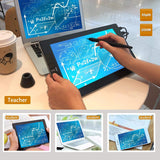 VEIKK VK1200 Drawing Tablet with Screen 11.6 inch Full-Laminated Art Tablet Graphic Tablet with Screen with Tilt Function Battery Free Stylus and 6 Shortcut Keys(8192 Levels Pen Pressure)