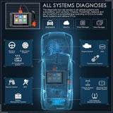 Autel Scanner MaxiSys MS906, 2022 Newest Automotive Scan Tool, Updated of MS906BT/MK906BT/MS906TS/MS908, ECU Coding, Bi-Directional Control, 31+ Services, All Systems Diagnostics