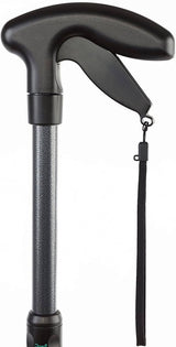 Handy Cane All-in-One Walking Aid with Built-In Reacher Grabber-Small