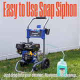 Westinghouse WPX3400 Gas Pressure Washer, 3400 PSI and 2.6 Max GPM, Onboard Soap Tank, Spray Gun and Wand, 5 Nozzle Set, for Cars/Fences/Driveways/Homes/Patios/Furniture