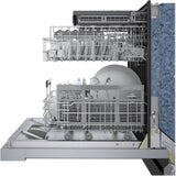 Bosch – 800 Series 24 Top Control Built-In Dishwasher with CrystalDry, Stainless Steel Tub, 3rd Rack, 42 dBa – Stainless steel