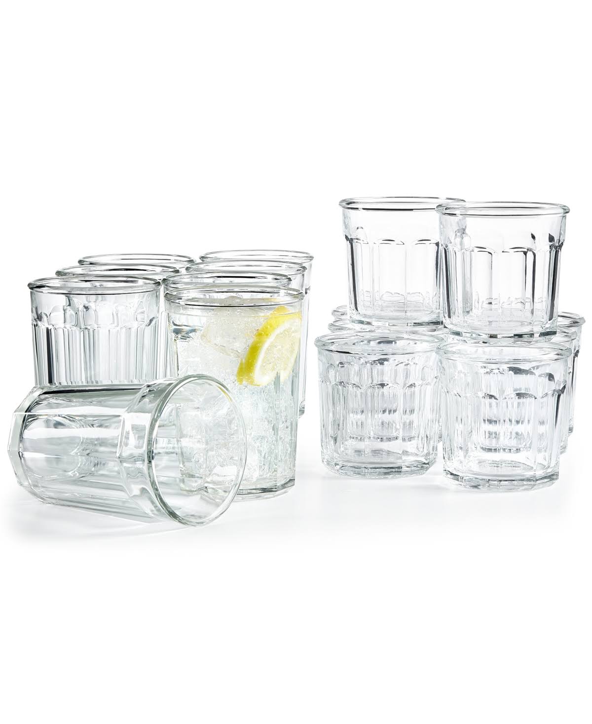 Luminarc 16-Piece Working Glass Set Clear