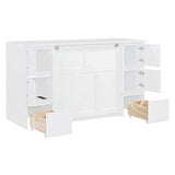 Twin Size Murphy Beds with Charging Station and Storage Drawers, Wood Cabinet Bed Frame, Wall Bed with Outlet & USB Ports for Home Office Studio, White