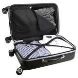 New York Rangers NHL Black 20 inch Carry on Hardcase Spinner