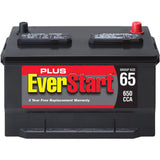 Everstart Plus Lead Acid Automotive Battery Group 65