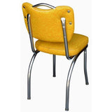 Richardson Seating Handle Back Diner Chair with 2×22 Box Seat Cracked Ice Grey