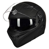ILM Motorcycle Dual Visor Flip up Modular Full Face Helmet DOT 6 Colors Model 902