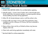 STONETECH High Gloss Finish & Sealer, 1 Quart/32OZ (946ML) Bottle
