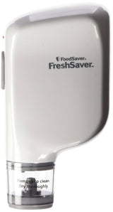 FreshSaver Handheld Vacuum Sealer in White
