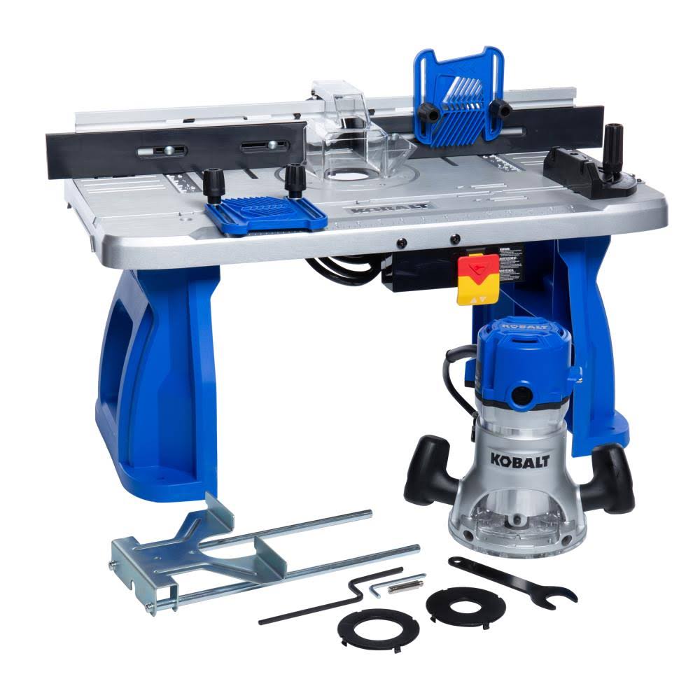 Kobalt Fixed Corded Router with Table Included