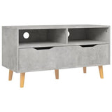 TV Stand, Center Console Storage Cabinet Small Console Table Low Tv Stand Suitable for Office Small Spaces Bedroom Living Room High Gloss White 35.4×15.7×19.1 Engineered Wood