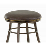 Copper Grove Tejeda Backless 24-inch Metal Swivel Stool (Bar Stool – Brown)