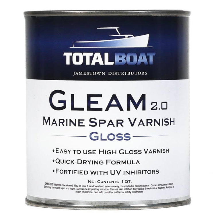 TotalBoat Gleam Spar Varnish Gloss Quart