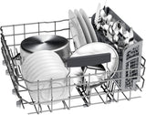 Bosch – 800 Series 24 Top Control Built-In Dishwasher with CrystalDry, Stainless Steel Tub, 3rd Rack, 42 dBa – Stainless steel