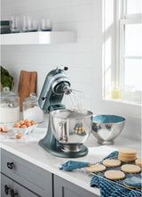KitchenAid Artisan Series 5 Quart Tilt Head Stand Mixer with Pouring Shield KSM150PS, Cast Iron