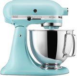 KitchenAid Artisan Series 5 Quart Tilt Head Stand Mixer with Pouring Shield KSM150PS, Cast Iron