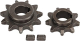 Pocket Bike Sprocket, 9 Teeth 11 Teeth Pinion Gear Motor Bicycle Chain Wheel, 11T Freewheel Gear Motor Universal for Bicycle, Front Rear Motor Gear Kit Carbon Steel Gear Set