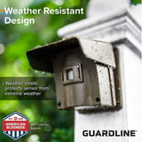 Guardline Wireless Driveway Alarm – Motion Sensor Alarm Set with 4 Sensors and 1 Receiver – 500 Foot Range – Weatherproof, Outdoor Security Alert System for Home & Property?
