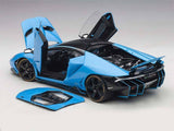 Lamborghini Centenario Metallic Light Blue in 1:18 Scale by AUTOart