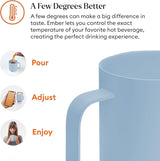 Ember Temperature Control Smart Mug 2, 14 Oz, App-Controlled Heated Coffee Mug with 80 Min Battery Life and Improved Design, White