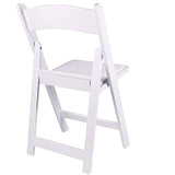 BTEXPERT Set of 4, Resin Folding Chair Vinyl Padded Seat Indoor Outdoor Lightweight Set for Home Event Party Picnic Kitchen Dining Church School Weddings