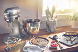 KitchenAid Artisan Series 5 Quart Tilt Head Stand Mixer with Pouring Shield KSM150PS, Cast Iron