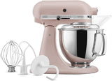 KitchenAid Artisan Series 5 Quart Tilt Head Stand Mixer with Pouring Shield KSM150PS, Cast Iron