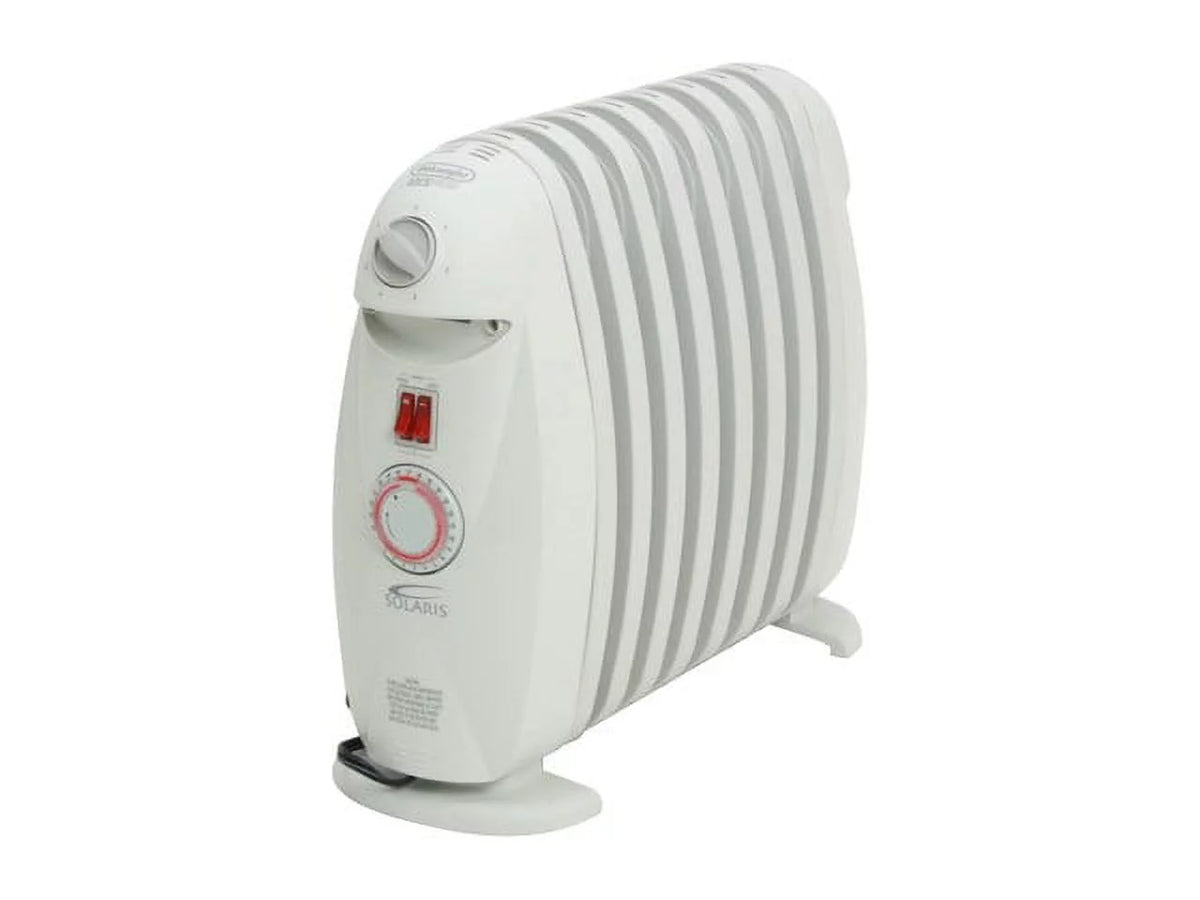 DeLonghi TRN0812T 1,200 Watt Portable Oil-Filled Radiator Heater with Timer