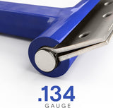 Dual Hinge Bender for Comercial Door Hinges Hinge Knucke 0.134&0.180 Gauge Blue Color Model1002B