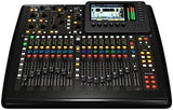 BEHRINGER, X-32 Compact 40-Input 25-Bus Digital Mixing Console with 16 Programmable Midas Preamps Black, (X32COMPACT)