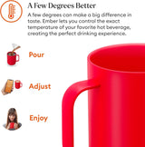 Ember Temperature Control Smart Mug 2, 14 Oz, App-Controlled Heated Coffee Mug with 80 Min Battery Life and Improved Design, White