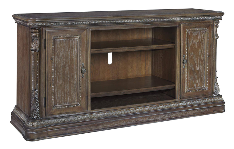 Charmond Extra Large TV Stand w/ Fireplace by Ashley Furniture