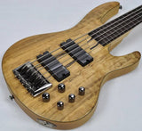 ESP LTD B-205 Fretless Spalted Maple Natural Satin 5 String Bass
