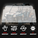 HECASA Windshield Compatible with Kubota RTV 400, Kubota RTV 500, Kubota RTV 520 Full Clear Windscreen