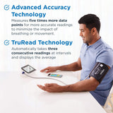 OMRON Platinum Blood Pressure Monitor with Free 6-month Premium Mobile App Trial, Upper Arm Cuff, Digital Bluetooth Blood Pressure Machine, Stores Up To 200 Readings for Two Users (100 readings each)