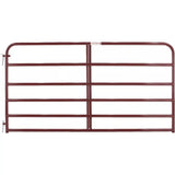 Tarter 6 Bar 8 ft Red Tube Gate 6ER8