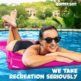TRC Recreation Foam Swimming Pool Float, Floating Water Lounger, Splash 1.25??